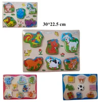 Puzzle din lemn "Fructe si Legume" 1411-114 / 177-028 (8095)