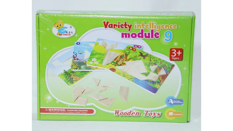 Puzzle din lemn "Fructe si Legume" 1411-114 / 177-028 (8095) 2