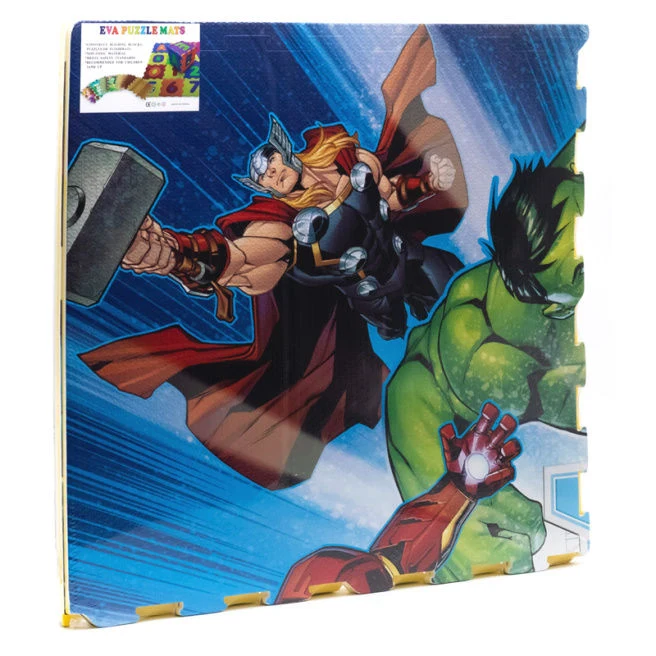 Saltea puzzle cu desene animate (4 buc.) 61x61 cm 15465 (6746) 2