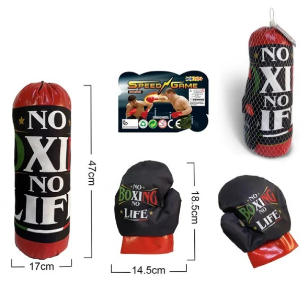 Set de box pt copii (sac + manusi) l=41 cm, d=15 cm 991-18 (3911) 3
