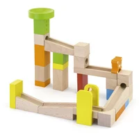 Set joc din lemn "Tobogane pentru bile" (49 elemente) 51619 (7900) 2
