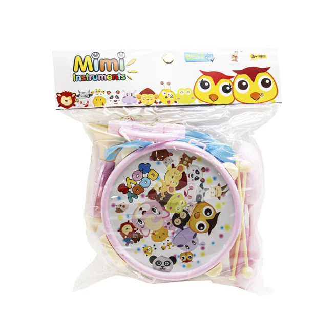 Set instrumente muzicale (fluier, tob,maracase, castaniete,  trompeta) 441/890 (5710) 2