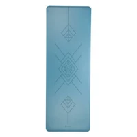 Saltea pentru yoga 185x66x0.4 cm Bodhi Phoenix 630GY (422) 2