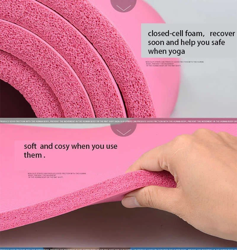 Saltea yoga 183х61х1 cm NBR (synthetic rubber) S124-14 (1132) 2