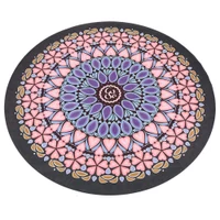 Saltea yoga rotunda (piele intoarsa + cauciuc) 0.3 cm, d=150 cm FI-6218-6 (5729)