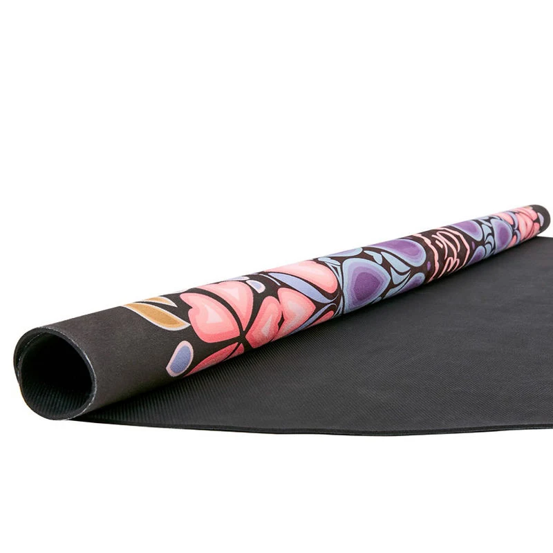 Saltea yoga rotunda (piele intoarsa + cauciuc) 0.3 cm, d=150 cm FI-6218-6 (5729) 3