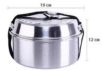 Посуда туристическая KingCamp Camper 2 KP3901 silver (1020) 7