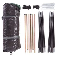 Cort turistic pt 4 persoane cu 2 camere, copertina si vestibul SY-100804 (2291) 19