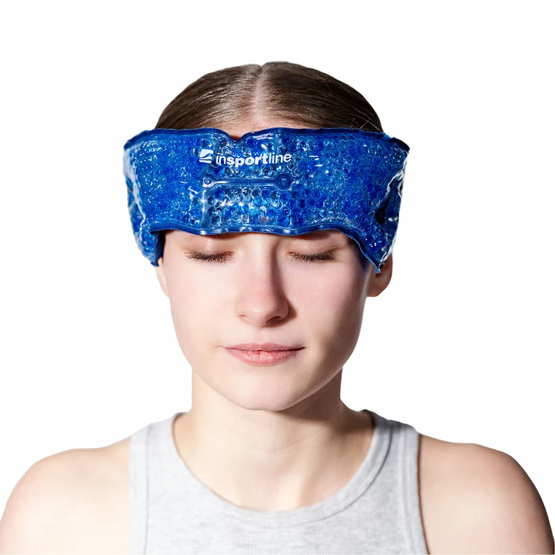 Bandaj pt cap cu gel incalzire / racire inSPORTline Vivofrunto 25703 (10674) 2
