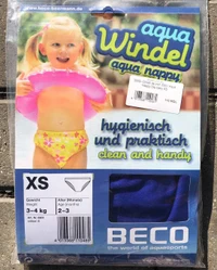 Chiloti de inot XS (2-3 luni, 3-4 kg) Beco Aqua Nappy Slip baby 6901 (2059) 3