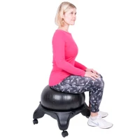 Fotoliu fitness cu minge (max. 135 kg) inSPORTline G-Chair Basic 10971 (2957)