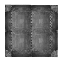 Защитный мат 1.4х1.4 м, 0.6 см (16 шт.) inSPORTline Rubber 1820 (4323)