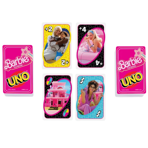 Joc de masa "Uno Barbie" HPY59 (10482) 4