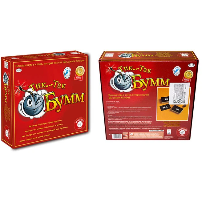 Настольная игра со звуком "Тик... Так Бумм!" (RU) 41438 (7104) 4