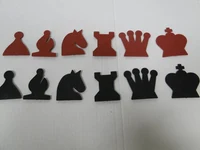 Tabla sah demo cu figurine 66х66 cm DD04A DAX (5236) 2