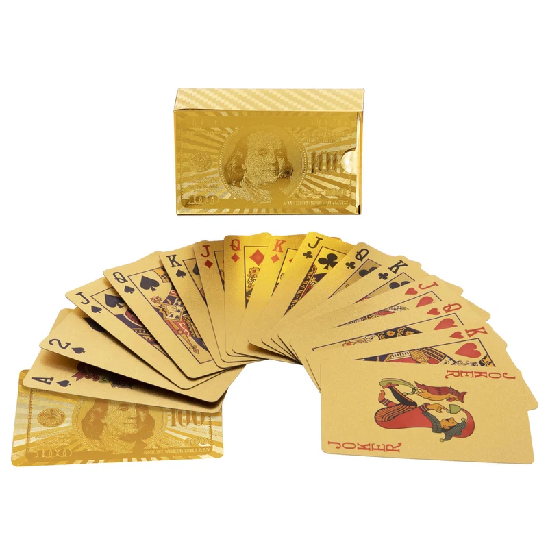 Carti de joc auriu (54 buc., 0.28 mm) Gold 500 IG-4567/4566 (3832) 2