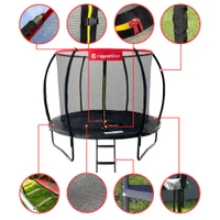 Trambulina set (max. 100 kg) d=244 cm inSPORTline Flea PRO 23878 (8122) 7