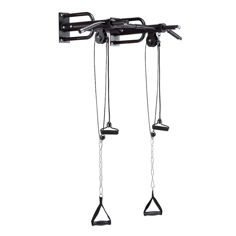Bara tractiuni pt perete (150 kg) + Adaptor greutati inSPORTline 23101 + 23427 (14102) 3