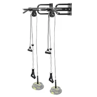 Bara tractiuni pt perete (150 kg) + Adaptor greutati inSPORTline 23101 + 23427 (14102)