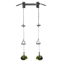 Bara tractiuni pt perete (150 kg) + Adaptor greutati inSPORTline 23101 + 23427 (14102) 4