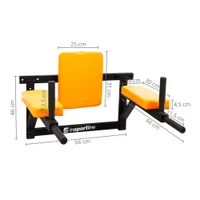 Bara tractiuni si abdomen (max. 150 kg) inSPORTline 10013-3 orange (5207) 4