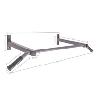 Турник настенный (макс. 120 кг) inSPORTline PU1207 1242 (3363) 2