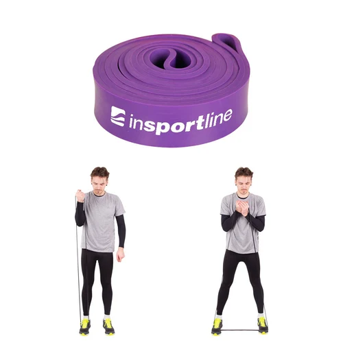 Эспандер Medium 18 кг, 102x3 см inSPORTline Hangy 7262 violet (181)