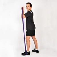 Expander banda elastica 34-54 kg, 6.4х0.45х280 cm Sport-37 Nivel 6 blue (2304) 2