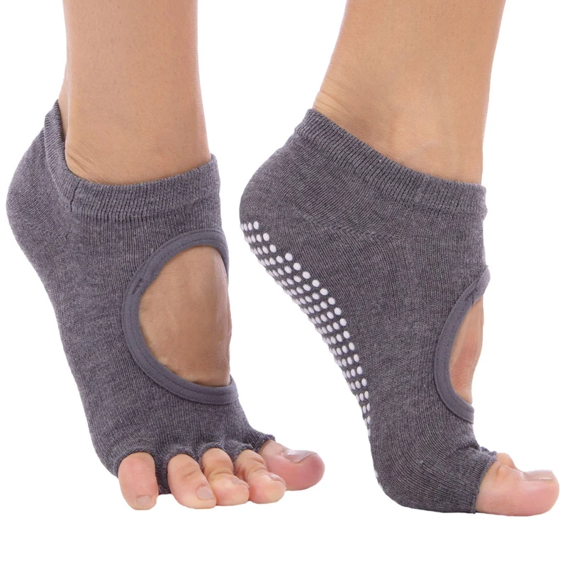 Sosete pentru yoga m.36-41 (poliester, bumbac) FL-6872 (1716) 3