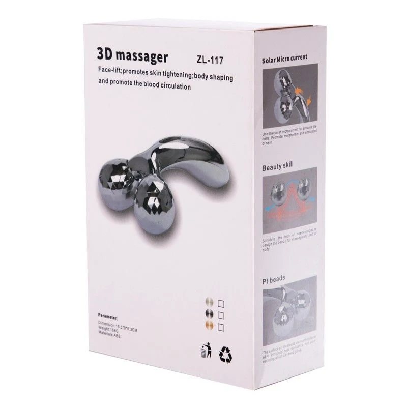 Массажер для тела 3d Body XC-117 (ABS plastic, 15.5x9x5.3 см) 168 гр. (3932) 4