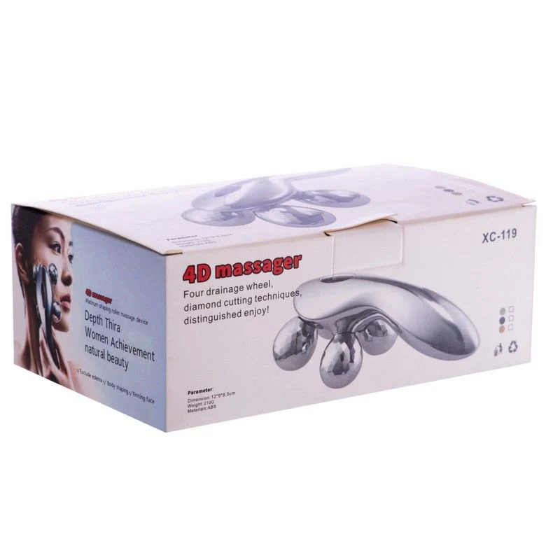 Массажер для тела 4d Body XC-119 (ABS plastic, 12x9x8.5 см) 210 гр.  (3933) 5