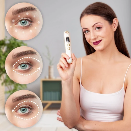 Aparat masaj radiofrecventa pt ochi inSPORTline Eyewish 23084 (6053)
