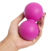 Мяч массажный кинезиологический двойной d=11 см DuoBall FI-6909 (8265) 3