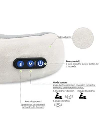 Массажная подушка для шеи 2-в-1 U-Shaped Massage (5612) 6