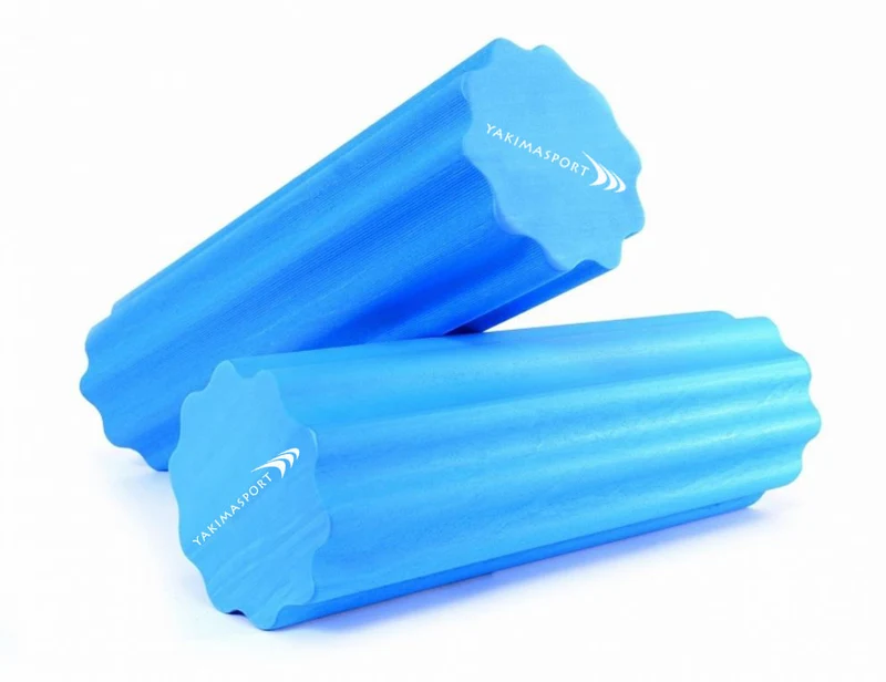 Массажный пилатес-ролл (макс. 120 кг) 45х15 см EVA HMS FS201 / Yakimasport Pro 100130 (4138) 2