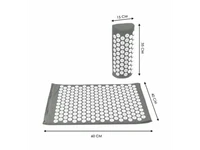 Set acupunctura (saltea + perna + husa) 67x41 cm 188-14 (10559) 2