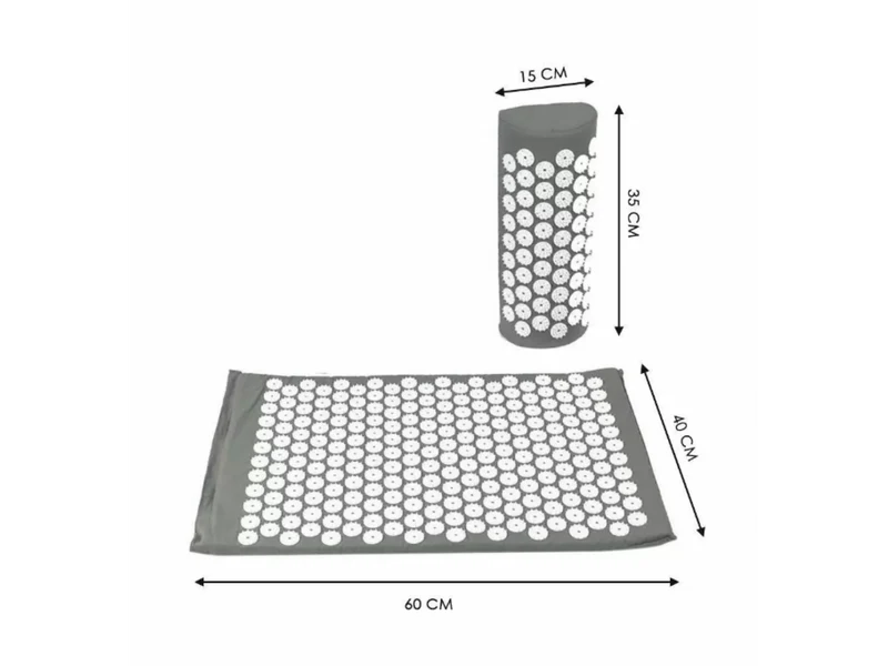 Set acupunctura (saltea + perna + husa) 67x41 cm 188-14 (10559) 2