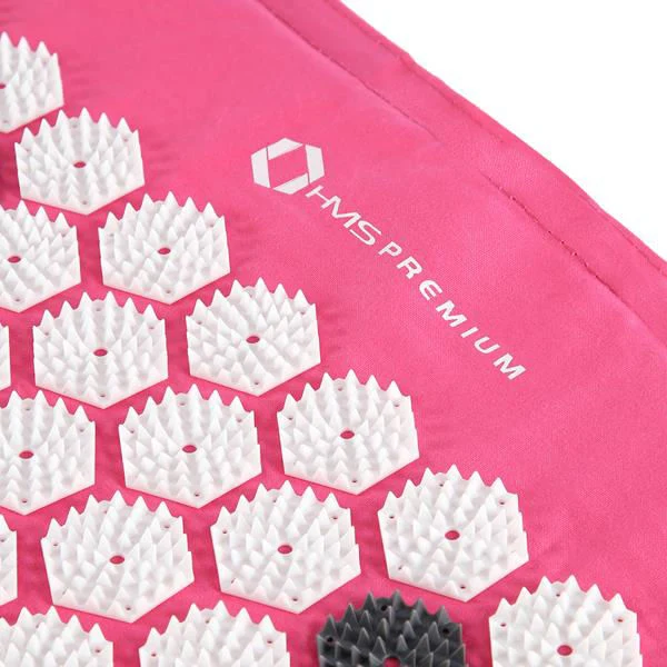 Set acupunctura (saltea + perna + husa) 74x42 cm HMS Premium AKM01 17-44-302 pink (7425) 9