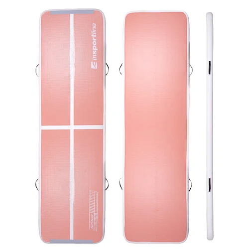 Мат гимнастический надувной 300x100x10 см (макс. 500 кг) inSPORTline Airstunt 28650 white (5744)