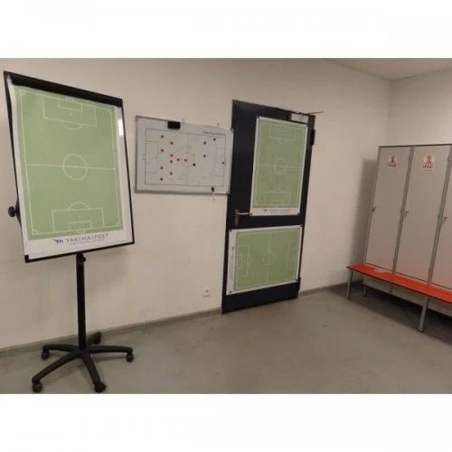 Блокнот для тренера по футболу (3 шт.) + подставка Yakimasport Flipchart 100089 2
