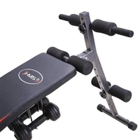 Скамья мультифункциональная с гантелями и эспандерами (макс. 110 кг) HMS L8355 17-53-100 (5631) 8