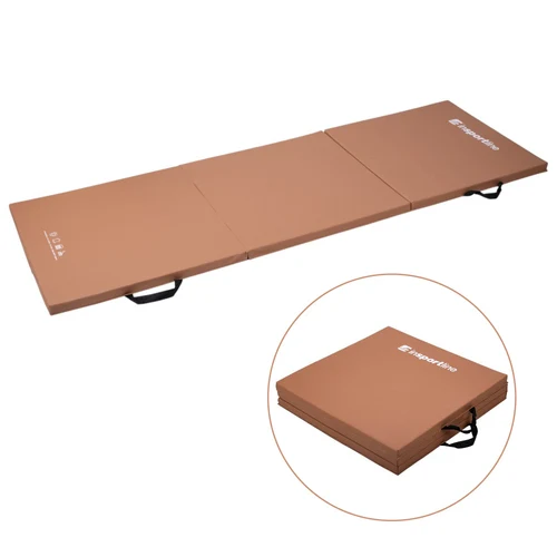 С 16/02 Мат складной 180х60х3 см inSPORTline Trifold 25630-2 brown (13025)