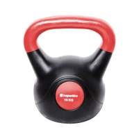 Гиря 16 кг (цемент/винил) inSPORTline Vin-Bell Dark 10742 black-red (2970)