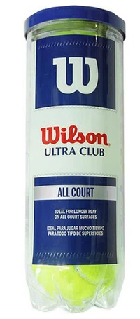 Мячи для большого тенниса (3 шт.) Wilson Ultra Club All CT TBall WRT124400 (1054) 2
