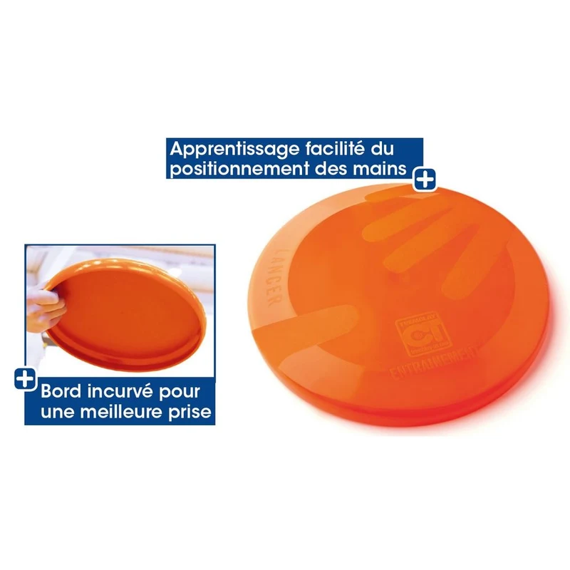 Frisbee d=23 cm, 125 g, Fingers design Tremblay France PR404 (4128) 2
