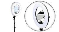 Lampa Make up Profesionala, LED tip inel, cu suport selfie S116-17 (4272) 3