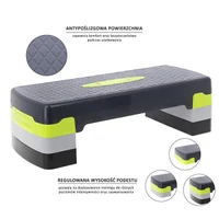Step aerobic (max. 150 kg) h=10/15/20 cm HMS AS002 17-44-005 (7440) 5