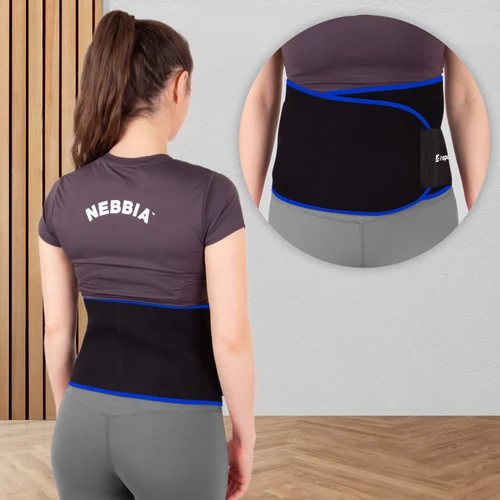 Centura neopren L (105-115 cm) inSPORTline Swaist 23811-2 blue (13067)