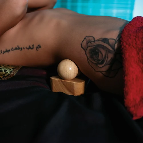 Массажный аппарат с 6 деревянными шариками inSPORTline Anavi 25249 (8751)