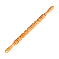 Деревянный массажный ролик (9 головок) l=52 см inSPORTline Marlee 700 25268 (8762) 2